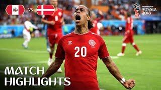 Peru v Denmark  2018 FIFA World Cup  Match Highlights