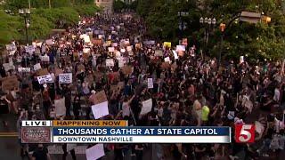 Thousands march in Nashville in Black Lives Matter protest
