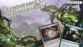 Is Endurance S TIER Insurance?  Amulet Titan  Modern Prelim  MTGO