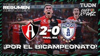 Resumen y goles  Atlas 2-0 Pachuca  Grita México C22 - Final IDA  TUDN