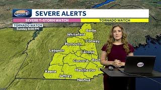 Tornado watch issued for all of New Hampshire