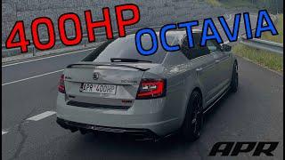 400HP SKODA OCTAVIA RS230 - 0-200kmh APR STAGE 3