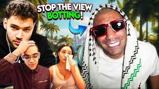 Fousey Calls out N3on for View Botting Gives Flowers to Adin Ross & Vitaly