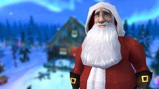 Visiting Santas Lodge  RuneScape 3 RS3 Christmas Village 2023 Event