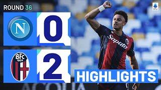 NAPOLI-BOLOGNA 0-2  HIGHLIGHTS  Bologna Climb To Third In The Table  Serie A 202324