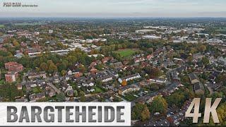 Bargteheide Germany Südring Hamburger Straße Schloßstraße  - Aerial Pan - Luftpanorama - 0164