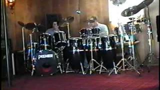 DRUMMING ALONG Dennis Alati Sr. and His Nephew Austin Centolella 1998