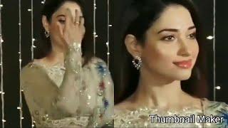 Tamanna in transparent saree