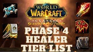 Season of Discovery Phase 4 Progression Healer Tier List