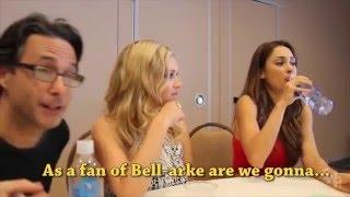 The 100 cast talking about Bellarke and Clexa