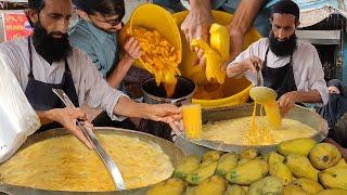 Original Mango Juice  Summer Special Drink Fresh Mango Milkshake  Karachi Street Drink Aamras