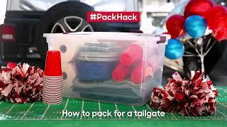 Pack Hack for tailgating  PODS