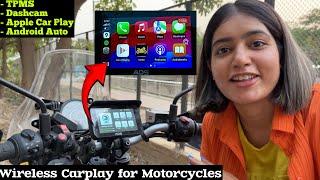 Wireless CarPlayAndroid Auto Device for 2Wheelers - Detailed Video  Installation