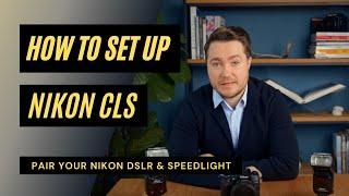 How to setup a Nikon Flash gun Speedlight & DSLR via Nikons Creative Lighting System