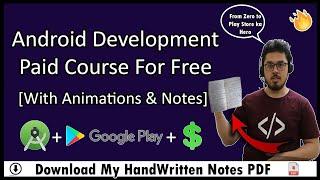 Android Development Tutorial For Beginners In Hindi With Notes 