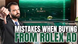 Mistakes to Avoid when Buying From Rolex Authorized Dealers