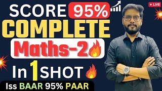 Complete Maths-2 In ONE SHOT  BY New Indian Era  Detailed Session #class12th #maths #newindianera