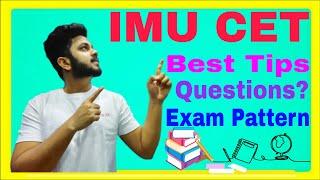 IMU CET Exam 2020  Eligibility criteria exam pattern syllabus questions 4K