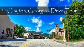 Clayton Georgia - Driving Tour - 4K