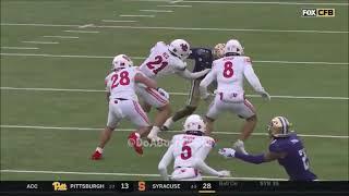 Cole Bishop Utah Safety vs Washington 2023