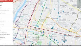 Present and future train lines added to the Invest Bangkok Property Map