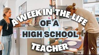 TEACHER VLOG  New Classes Parent Teacher Conferences AI + more  High School English Teacher