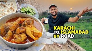 Paye ka Nashta Biryani in Sukkur Karhai in Islamabad  Road Trip to Kashmir  Street Food PK