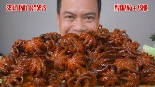 Spicy Baby Octopus + Mukbang + ASMR