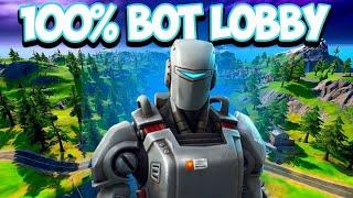 How To Get In BOT LOBBIES In Fortnite Chapter 2 GlitchSolos100% Bot Lobby