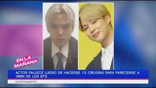 Fallece actor tras 12 cirugías para parecerse a Jimi de los BTS  Justin Bieber sufre por Hailey