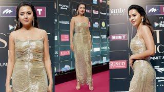 देखिये tejasswi Prakash भी पोहची Bollywood Hungama Style Icons Summit & Awards मे
