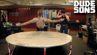 Can You Make Trampoline Out Of Duct Tape? - The Dudesons