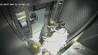 Elevator Birth Caught On Camera