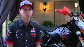 De 16-jarige Bo Bendsneyder wil wereldkampioen worden in de MotoGP