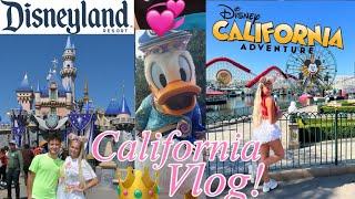 DISNEYLAND & California Adventure Park  2 Day Vlog