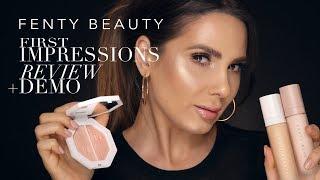 FENTY BEAUTY BY RIHANNA - FIRST IMPRESSIONS DEMO & REVIEW  ALI ANDREEA