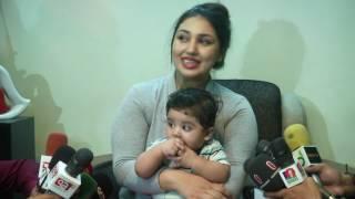 Apu Biswas  PRESS Conference With her Baby  Uncut Full Video  HD