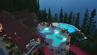 Relax at Halcyon Hot Springs in Nakusp BC Canada - Video by Chris Wheeler