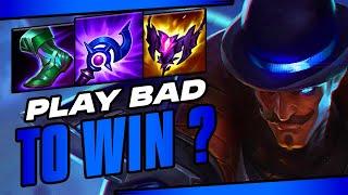 WHY DO WE WIN WHEN WE PLAY BAD? -Twisted Fate League Of Legends