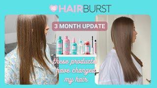 HAIRBURST BEFORE & AFTER 🩷 MY 3 MONTH HONEST REVIEW 🩵 AD