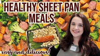3 EASY & TASTY SHEET PAN MEALS  3 EASY One Pan Dinner Recipes  Healthy Sheet Pan Meals