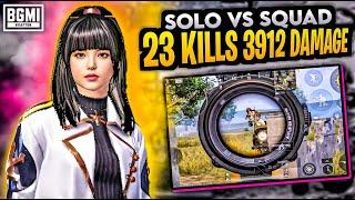 iPhone 13 - Monster for Squads  BGMI SOLO VS SQUAD FULL RUSH GAMEPLAY on iPhone 13