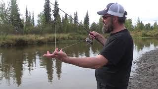 The Bow & Arrow technique for freeing snagged fishing lures.