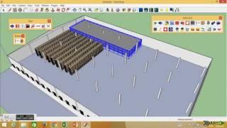 Create 3D warehouse in 15 minutes