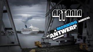 Cruise Ship Artania GoPro timelaps in Antwerp