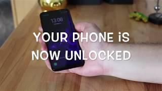 How to enter the Unlock code for Samsung