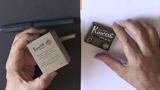 inchiostro Kaweco black pearl - prova e test scrittura