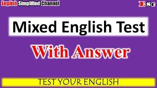 Eementary Mixed English Test With Answers Part 15