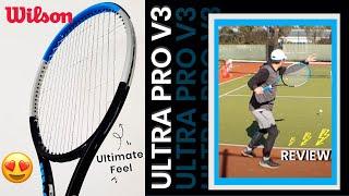 WILSON ULTRA PRO v3  Tennis Racquet Review