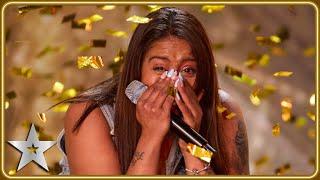 GOLDEN BUZZER for Taryn Charles SENSATIONAL Aretha Franklin cover  Auditions  BGT 2024